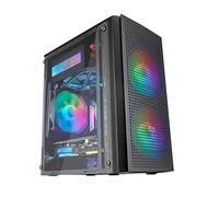 Boitier Mini Tour Micro ATX MC300 RGB avec panneau vitré (Noir)