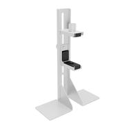 Mars Gaming MCA-GCBPRO, Support de Carte Graphique, Support Vertical et Horizontal GPU, Base Magnétique Antidérapante, Structure en Acier Robuste, Pince Réglable Universelle, Blanc