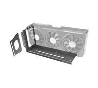 Mars Gaming MCA-GCV, Support Vertical GPU Universel, Base Magnétique Antidérapante, 3 Slots Max, Installation Polyvalente 2X PCI, Noir