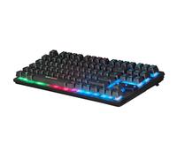 Mars Gaming MCPTKLES clavier Souris incluse USB Espagnole Noir