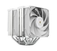Mars Gaming MCPU-XU6 Disipador CPU Doble Torre TDP 350W 2x Ventiladores FDB 6 Heatpipes HCT Blanco