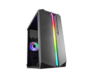 Mars Gaming MCS1 Mini Tower Noir Micro-ATX/Mini-ITX, 1x80mm FRGB, ARGB, USB 3.2 Gen 1, Ventirad 145mm, GPU 232mm, 1x3.5", 2x2.5"