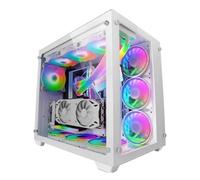 Boitier Grand Tour E-ATX Mars Gaming MCV3 avec panneaux vitrés (Blanc)
