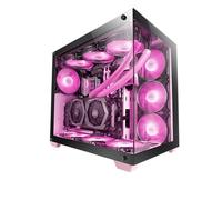 Boitier Grand Tour E-ATX Mars Gaming MCV4 avec panneaux vitrés (Rose)