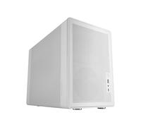 Mars Gaming MCXPROW Boîtier PC Mini Tower Blanc, Micro ATX/Mini-ITX, 1x 3.5", 1x 2.5", Mesh, 1x USB 3.2 Gen 1, 1x USB 3.2 Gen 2 Type-C, Ventilation 120mm, SFX