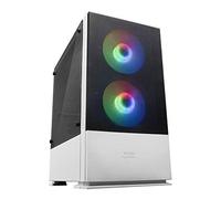 Boitier Mini Tour Micro ATX Mars Gaming MCZ RGB avec panneau vitré (Blanc)