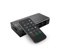 Mars Gaming MF-HUB, Hub de Contrôle des Ventilateurs PWM, Contrôleur de Vitesse jusqu’à 10x Ventilateurs et Éclairage ARGB jusqu’à 10x Périphériques, Télécommande, Compatibilité Totale ARGB, Noir