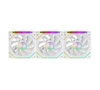 Mars Gaming Ventilateur boîtier MF-LINKFINITYKIT2R 120 mm 1800 tr/min RGB Connexion magnétique Blanc