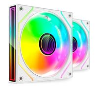 Mars Gaming MF3DPROX2W système de refroidissement d'ordinateur Boitier PC Ventilateur 12 cm Blanc