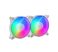 Mars Gaming MFDUOW système de refroidissement d'ordinateur Boitier PC Ventilateur 12 cm Blanc