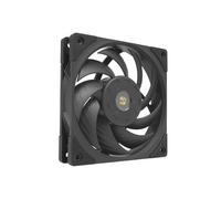 Mars Gaming MFNC Ventilateur PC PWM 120 mm, roulement FDB en cuivre hyperéquilibré, ventilateur silencieux avec conception de pales hybrides, ventilateur d'ordinateur professionnel, noir