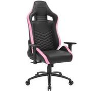 Mars Gaming MGCXNEOBPK, Chaise Gamer Premium Air, PU, Coussins Amovibles, Rose