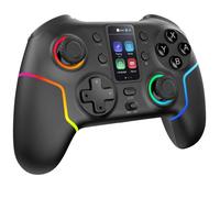 Mars Gaming MGP-V3 - Manette sans fil Bluetooth ARGB compatible Switch/Switch 2/PC/Android/iOS (13+), noire