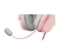 MARS GAMING MHAX - Micro-casque - circum-aural - filaire - jack 3,5mm - rose
