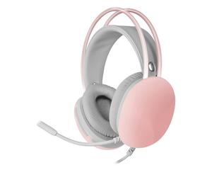 Mars Gaming MHGLOWP écouteur/casque Avec fil Arceau Jouer USB Type-A Rose