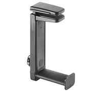 Mars Gaming MHH2, Support De Casque, Crochet Et Support, Gestion des Câbles, Hauteur Réglable, Noir.