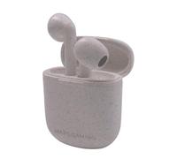MARSGAMING Mars Gaming MHI-ECO, Écouteur Sans Fil TWS Écologique, Bluetooth 5.1, Microphone, Matériau Organique Wheat Straw, Gris