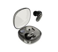 Mars Gaming MHIB2, Écouteurs Bluetooth 5.4, Son Immersif, Design Ergonomique Semi-Transparent et Ultra-Compact, 24 Heures d'Autonomie, Écouteurs sans Fil avec Boîtier et Indicateur LED, Noir