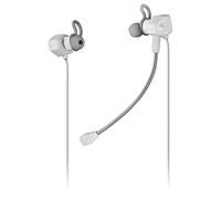 Mars Gaming Casque intra-auriculaire MIHXW – Microphone – Compatible PS4/PS5/XBOX/SWITCH/PC – Blanc