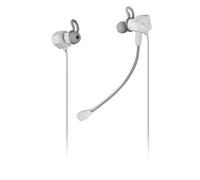 Mars Gaming Casque intra-auriculaire MIHXW – Microphone – Compatible PS4/PS5/XBOX/SWITCH/PC – Blanc
