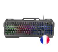 Mars Gaming MK120FR Gaming Keyboard FRGB Aluminium Smartphone Stand French