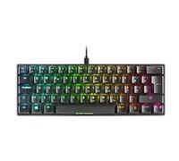 Mars Gaming MKMINI, Langue Portugais, Clavier Mechanique Ultra-Compact 60%, Switches OUTEMU Pro Rouge, Eclairage RGB Chroma, USB-C Amovible, Anti-Ghosting, PC, Consoles et Mac, Noir