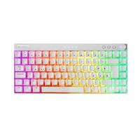 Mars Gaming MKMINIPRO, Clavier Mécanique Ultra-Compact 60%, Commutateurs Mécaniques Hot-Swap, Éclairage RGB Chroma, Clavier Gaming Antighosting, Multiplateforme, Switch Bleu Français, Blanc