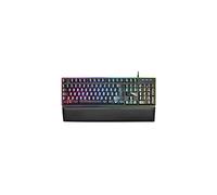 Mars Gaming MKMINIPRO, Clavier mécanique Ultra-Compact 60%, commutateurs mécaniques Hot-Swappable, éclairage RGB Chrome, Clavier Gaming Antighosting, Multiplateforme, Switch Silencieux, US, Noir