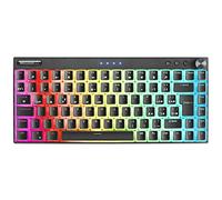 Mars Gaming MKMINIPRO, Clavier mécanique Ultra-Compact 60%, commutateurs mécaniques Hot-Swappable, éclairage RGB Chrome, Clavier Gaming Antighosting, Multiplateforme, Switch Silencieux, US, Noir