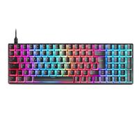 Mars Gaming MKULTRA, Clavier Mécanique Noir RGB, Compact 96%, Switch Outemu SQ Bleu, Portugais -US