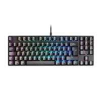 Mars Gaming Mkrevo Pro - Clavier - Tkl - Backlit - Usb - Qwerty - Espagnol - Commutateur : Interrupteur Rouge - Noir
