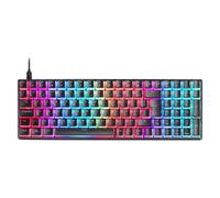 MARS GAMING MKULTRA - Clavier - 96% - compact - backlit - USB - QWERTY - English/Spanish - commutateur : interrupteur bleu - noir