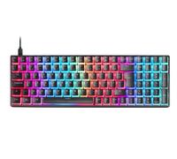Mars Gaming MKULTRA, Langue Français, Clavier Mécanique Noir RGB, Compact 96%, Switch Outemu SQ Bleu