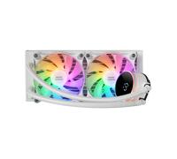 Mars Gaming ML-LCD240 Processeur Kit de refroidissement du liquide 12 cm Blanc 1 pièce(s)