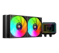 Mars Gaming Refroidisseur liquide AIO ML-TWO240 450W TDP 2x ventilateurs ARGB 12cm Noir