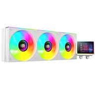 Mars Gaming Refroidissement liquide AIO ML-VISIONII360 360mm IPS 2,8" rot.360° 3x120mm ARGB Blanc