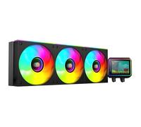 Mars Gaming ML-VISIONII360 Refroidissement Liquide AIO 600W TDP Pompe 4e Gén 3x Ventilateurs Noir