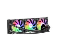 Mars Gaming MLLCD360, Refroidissement Liquide AIO, TDP 600W, 3x Ventilateurs FDB ARGB 120mm, Ã‰cran LCD avec Surveillance Température, Pompe Opti-Chamber 3e Gén., Multisocket Universel, Noir