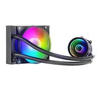 Mars Gaming MLONE120, Refroidissement Liquide CPU, TDP 200W, Miroir Infini, Ventilateur FRGB Silencieux, Multisocket Universel, Noir