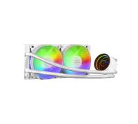 Mars Gaming MLONE240W Kit Watercooling CPU 12cm, TDP 400W, FRGB, Socket Intel LGA 115x/1200/1700/20xx & AMD AM4/AM5, Radiateur 275x120x27mm, Ventilateur FDB 600-1800RPM