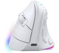 Souris sans fil Gamer ergonomique verticale Mars Gaming MM-SK RGB (Blanc)