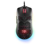 Mars Gaming MMAX Noir, Souris Ultralight 69g, RGB 12400 DPI, Câble Flex, Soft