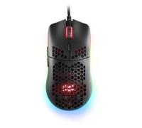 MARS GAMING MMAX - Souris - pour droitiers - optique - 7 boutons - filaire - USB - noir