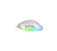 MARS GAMING MMEX - Souris - pour droitiers - optique - 7 boutons - filaire - USB - rose