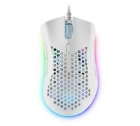 Mars Gaming MMEXW, Côté droit, Optique, USB Type-A, 32000 DPI, Blanc