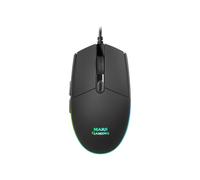 Mars Gaming MMG - Souris Optique USB Type-A 3200 DPI, Switches HUANO, RGB Flow, 6 Boutons, Droitier, 118g