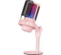 Mars Gaming MMIC-SE, Microphone de Studio ARGB Professionnel, ADC Ultra Haute Définition, Support Anti-Choc + Filtre Métallique Pop Mesh,Rose Rose G