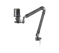 Mars Gaming MMIC-XT Microphone Studio USB, Cardioïde/Réduction Bruit, 24-bit/192kHz, ARGB, Prise Casque 3.5mm, Filtre Anti-Pop, Support Anti-Vibration
