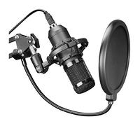 Mars Gaming Microphone MMicPro Condensateur USB Noir avec bras de montage