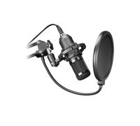 Mars Gaming MMICPRO Microphone Studio USB 24-bit/192kHz Cardioïde, Impédance 16 Ohm, Sensibilité 120dB, avec Filtres et Bras Articulé